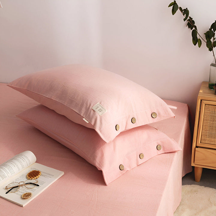 Luxury Breathable Bedding Set with 2 Pillowcases – Soft Cotton Scandinavian Design 6