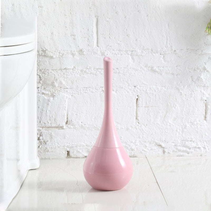 Luxury Toilet Brush with Holder – Splash-Free Hygienic Design for Modern Bathrooms, Matte Finish, Easy to Clean 5