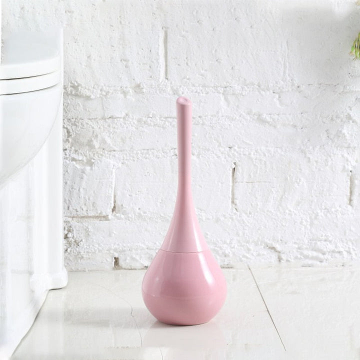 Luxury Toilet Brush with Holder – Splash-Free Hygienic Design for Modern Bathrooms, Matte Finish, Easy to Clean 5