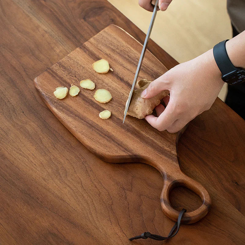 Luxury Walnut Cutting Board – Double-Sided, Best Cutting Board for Slicing and Serving, Knife-Friendly Wood Cutting Board 2
