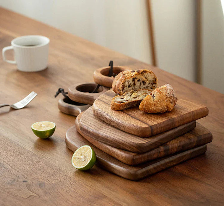 Luxury Walnut Cutting Board – Double-Sided, Best Cutting Board for Slicing and Serving, Knife-Friendly Wood Cutting Board 4
