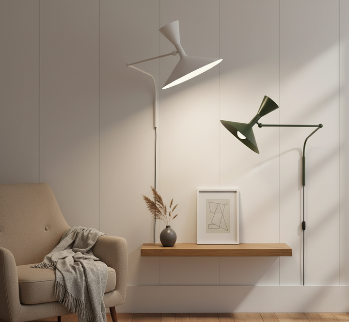 Minimalist Aluminum LED Wall Lamp – Modern Design for Living Room, Hallway, and Bedroom 1