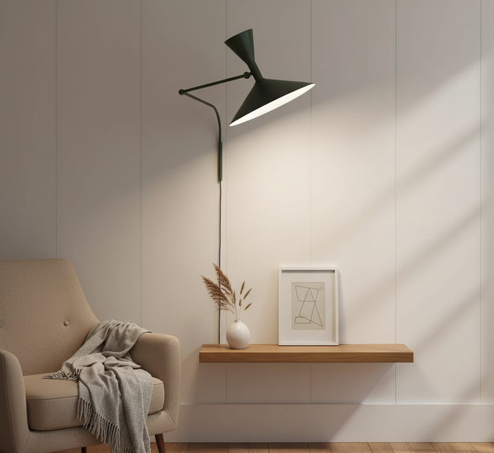 Minimalist Aluminum LED Wall Lamp – Modern Design for Living Room, Hallway, and Bedroom 2