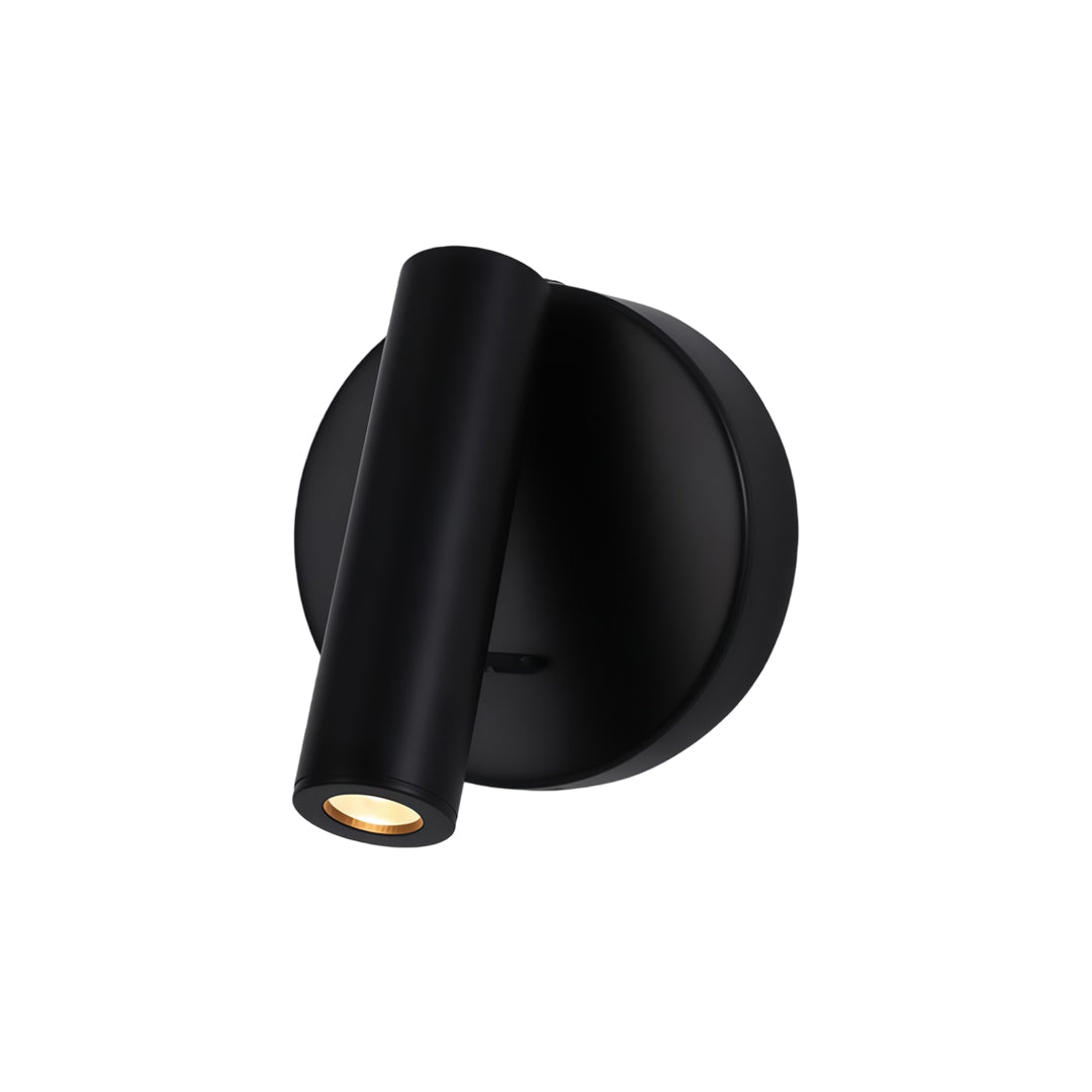 Minimalist LED Wall Sconce Lighting - Adjustable Metal Wall Lamp for Bedside Reading in Black, White, and Antique Bronze 4
