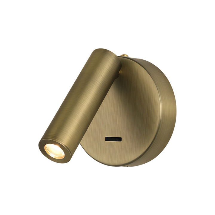 Minimalist LED Wall Sconce Lighting - Adjustable Metal Wall Lamp for Bedside Reading in Black, White, and Antique Bronze 5