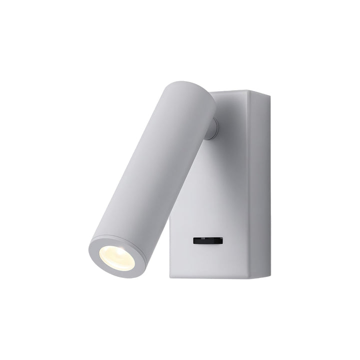 Minimalist LED Wall Sconce Lighting - Adjustable Metal Wall Lamp for Bedside Reading in Black, White, and Antique Bronze 6