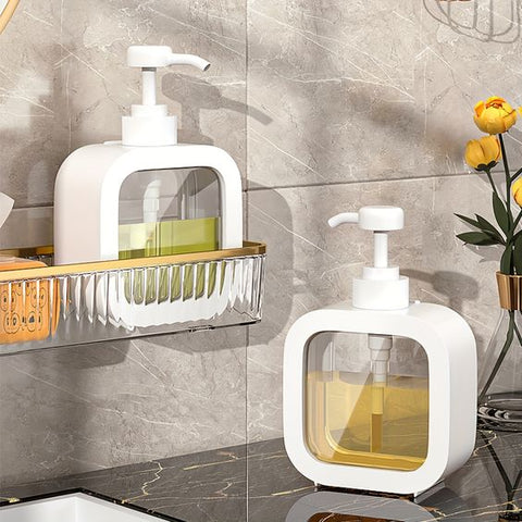 Minimalist Soap Dispenser – Scandinavian Design Hand Soap Dispenser for Kitchen and Bathroom, Durable ABS and PVC Construction 5