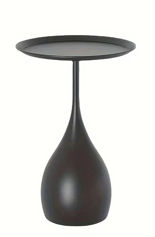 Mobile Round Side Table with Light-Luxury Design – Compact and Stylish for Sofa or Bed 7