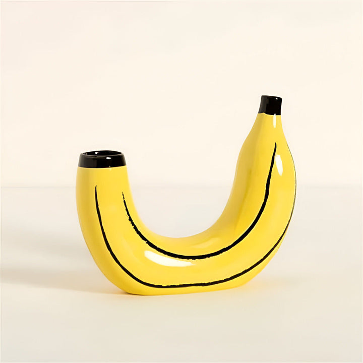 Modern Banana-Shaped Decorative Vase – Playful Accent for Contemporary Interiors 4