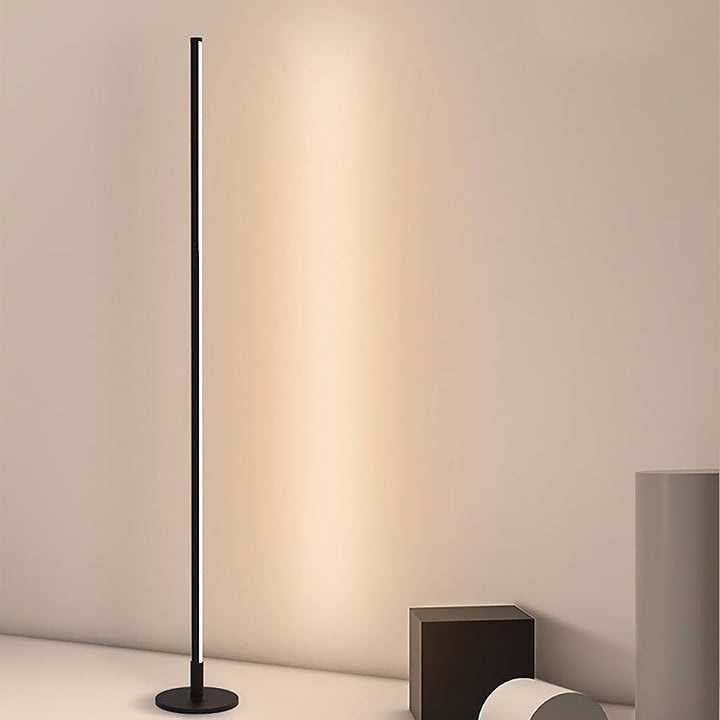 Modern Black Floor Lamp with Adjustable Color Temperature – Slim Design for Living Room and Reading Spaces 3