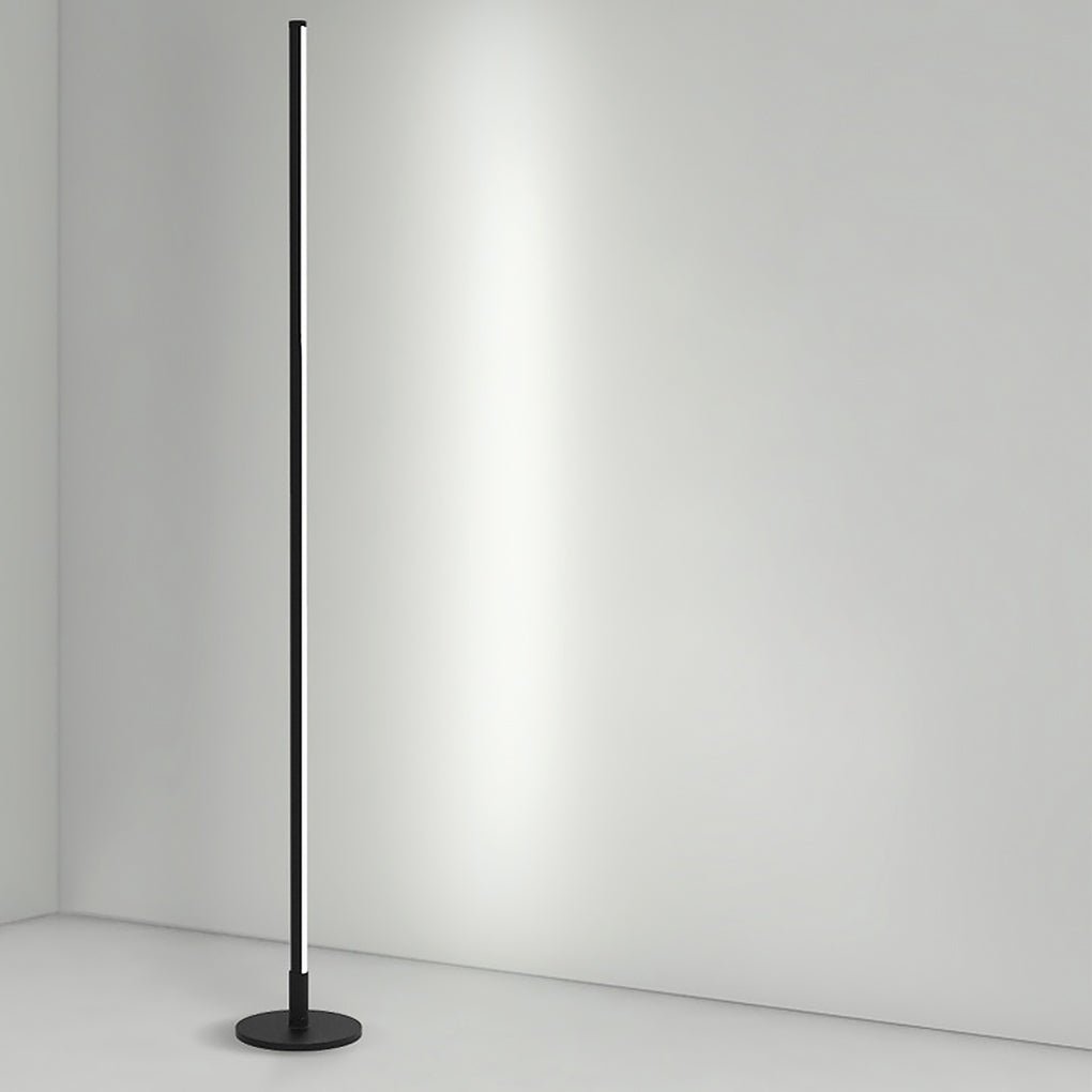 Modern Black Floor Lamp with Adjustable Color Temperature – Slim Design for Living Room and Reading Spaces 7