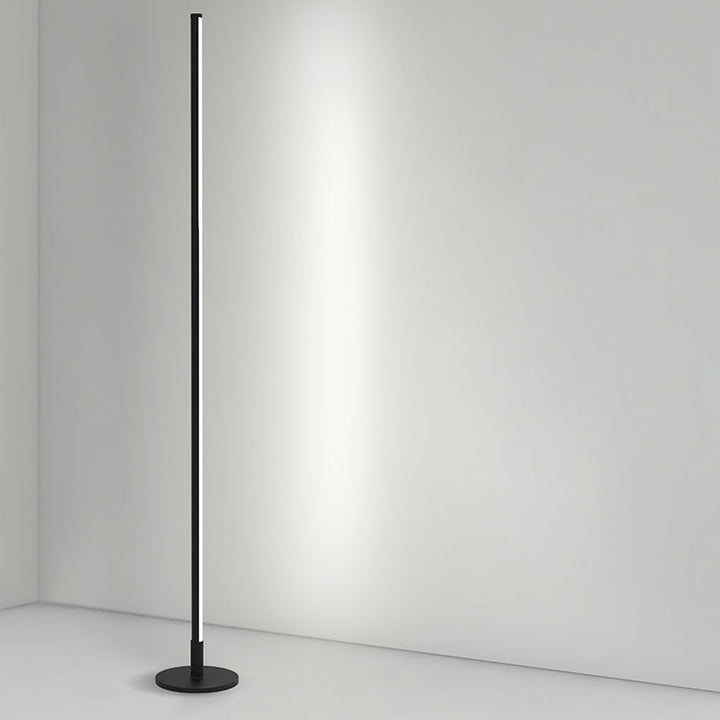 Modern Black Floor Lamp with Adjustable Color Temperature – Slim Design for Living Room and Reading Spaces 7