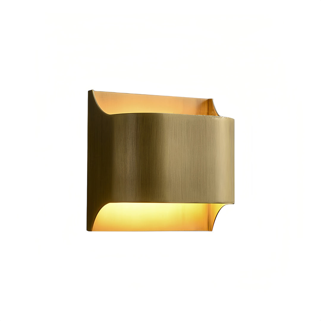 Modern Brass Wall Sconce Light with Up and Down Lighting – Warm White, Two Sizes Available, Ideal for Bedrooms and Living Rooms 7