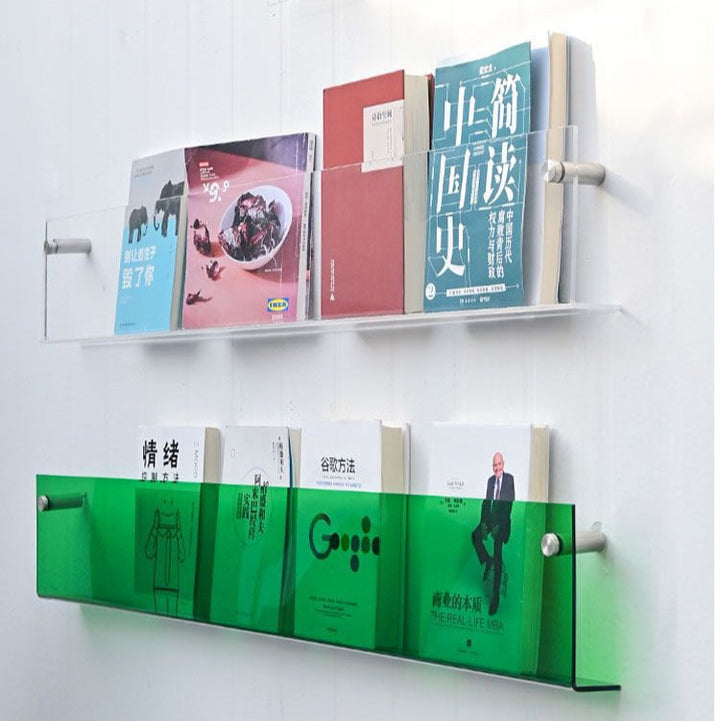 Modern Floating Wall Shelves – Sleek PVC Design for Home and Office Organization 8