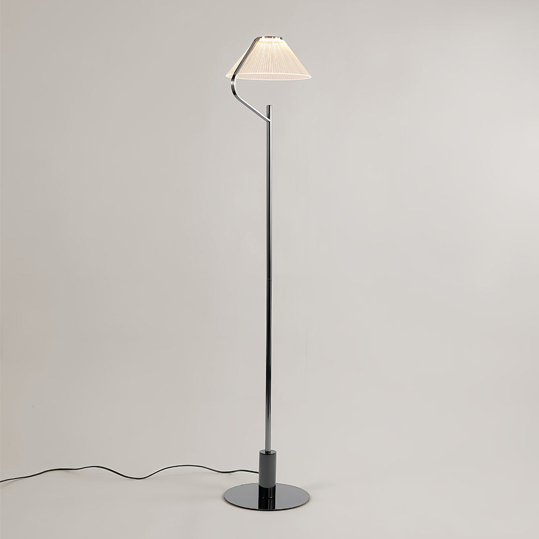 Modern Floor Lamp with Acrylic Shade – Elegant Standing Lamp for Living Room, 3000K Warm Light, Iron Structure 3