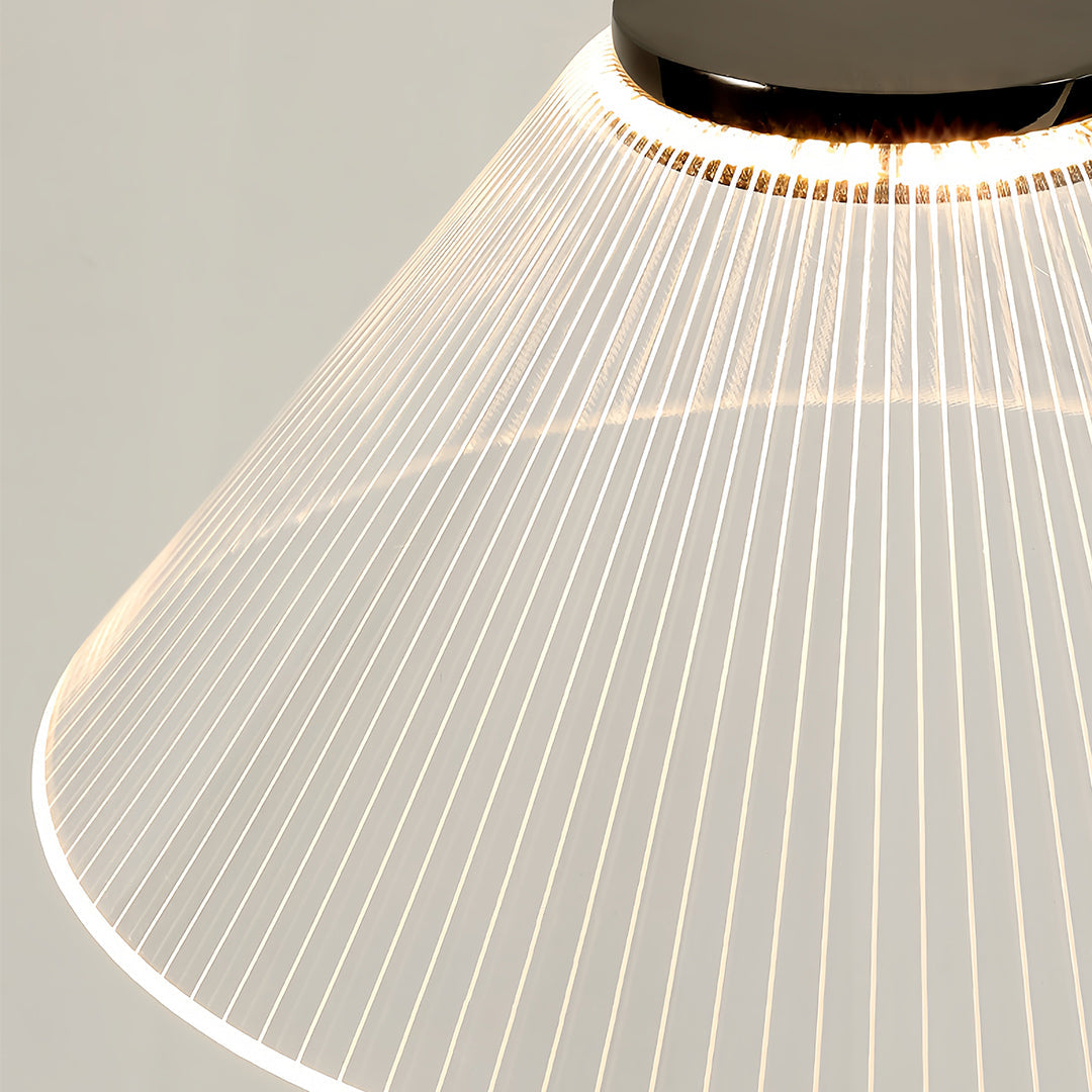 Modern Floor Lamp with Acrylic Shade – Elegant Standing Lamp for Living Room, 3000K Warm Light, Iron Structure 5