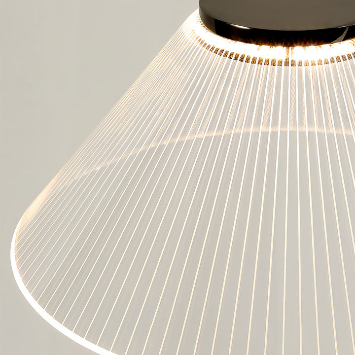 Modern Floor Lamp with Acrylic Shade – Elegant Standing Lamp for Living Room, 3000K Warm Light, Iron Structure 5
