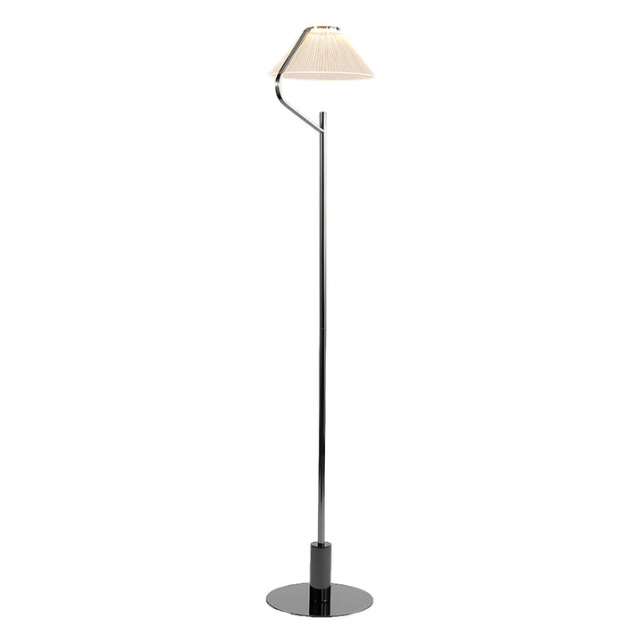 Modern Floor Lamp with Acrylic Shade – Elegant Standing Lamp for Living Room, 3000K Warm Light, Iron Structure 7