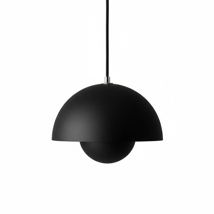 Modern Glass Pendant Light – Stylish Kitchen Pendant Lighting with Metal and Glass Design, 30 cm Diameter 0