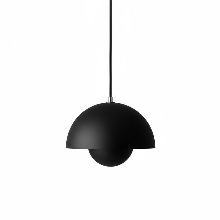 Modern Glass Pendant Light – Stylish Kitchen Pendant Lighting with Metal and Glass Design, 30 cm Diameter 1