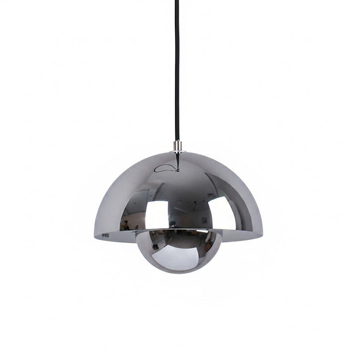 Modern Glass Pendant Light – Stylish Kitchen Pendant Lighting with Metal and Glass Design, 30 cm Diameter 17