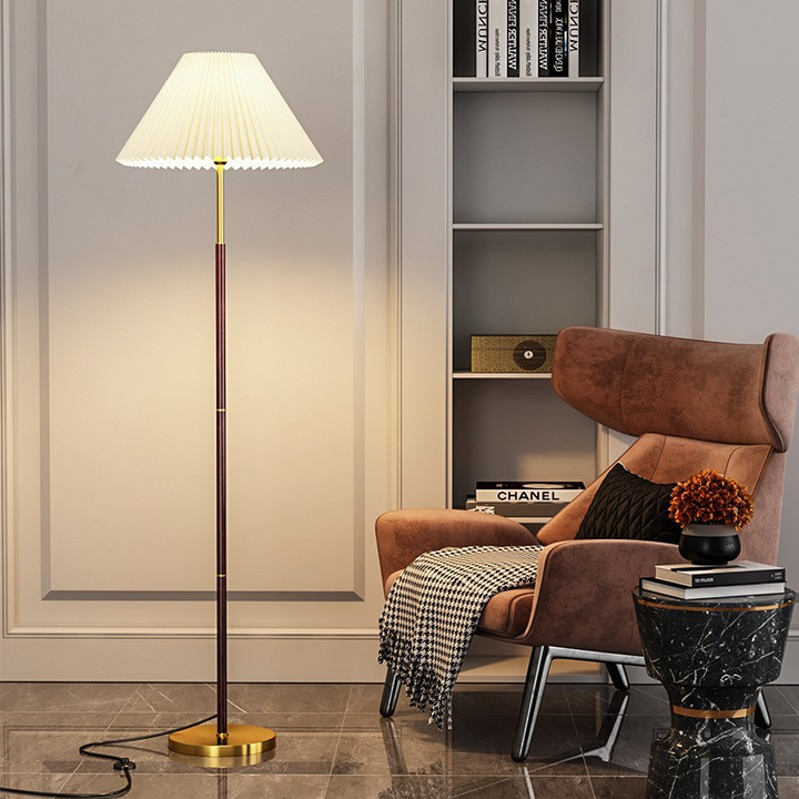 Modern Japandi Style Floor Lamp with Handmade Rice Paper Shade – Elegant Standing Lamp for Living Room and Cozy Spaces 10