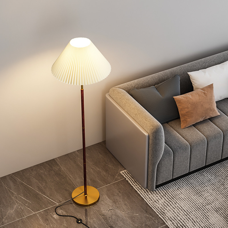 Modern Japandi Style Floor Lamp with Handmade Rice Paper Shade – Elegant Standing Lamp for Living Room and Cozy Spaces 6