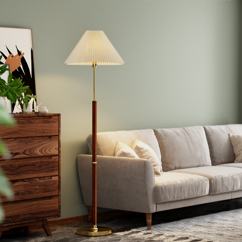 Modern Japandi Style Floor Lamp with Handmade Rice Paper Shade – Elegant Standing Lamp for Living Room and Cozy Spaces 9