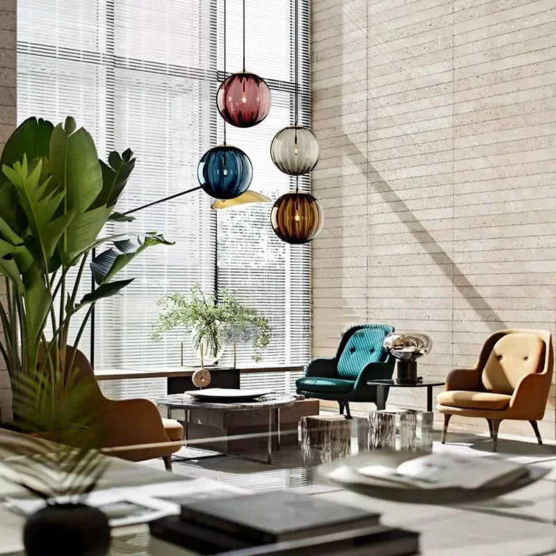 Modern LED Ceiling Light Fixture with Elegant Glass Design for Home Illumination - Energy Efficient and Easy to Install 1