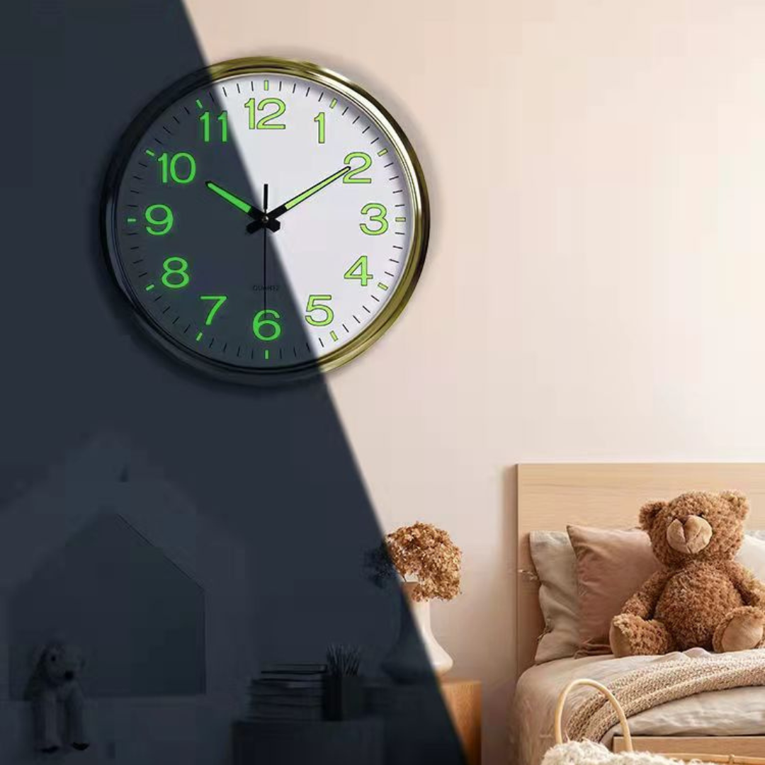 Modern LED Wall Clock 30 cm – Stylish Digital Wall Clock Decor with Clear Display – Battery or Mains Powered 2
