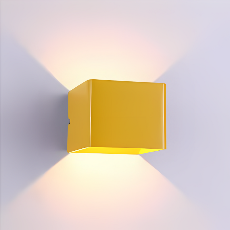Modern LED Wall Lamp with Geometric Design – Energy-Efficient Lighting Solution 4
