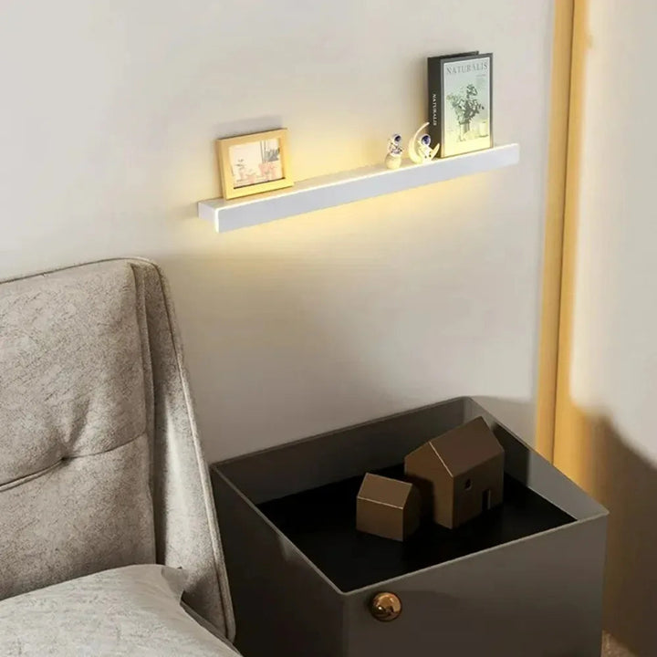 Modern LED Wall Lamp with Integrated Bedside Shelf – Stylish and Functional Lighting 4