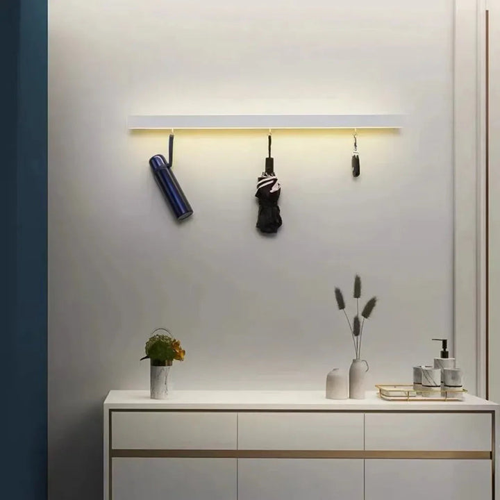 Modern LED Wall Lamp with Integrated Bedside Shelf – Stylish and Functional Lighting 5