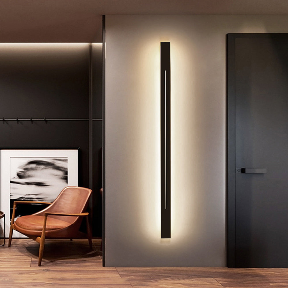 Modern LED Wall Sconce Lighting – Energy-Efficient Minimalist Wall Lamp in Gold and Black, Perfect for Living Room or Bedroom 2