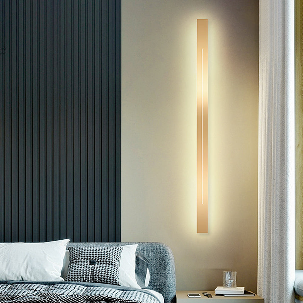 Modern LED Wall Sconce Lighting – Energy-Efficient Minimalist Wall Lamp in Gold and Black, Perfect for Living Room or Bedroom 7