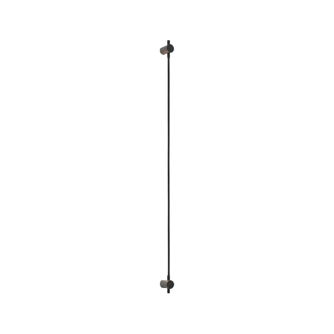 Modern Linear Wall Sconce Lighting with 10W LED – Stainless Steel and Black Wall Lamp for Living Room and Bedroom 7