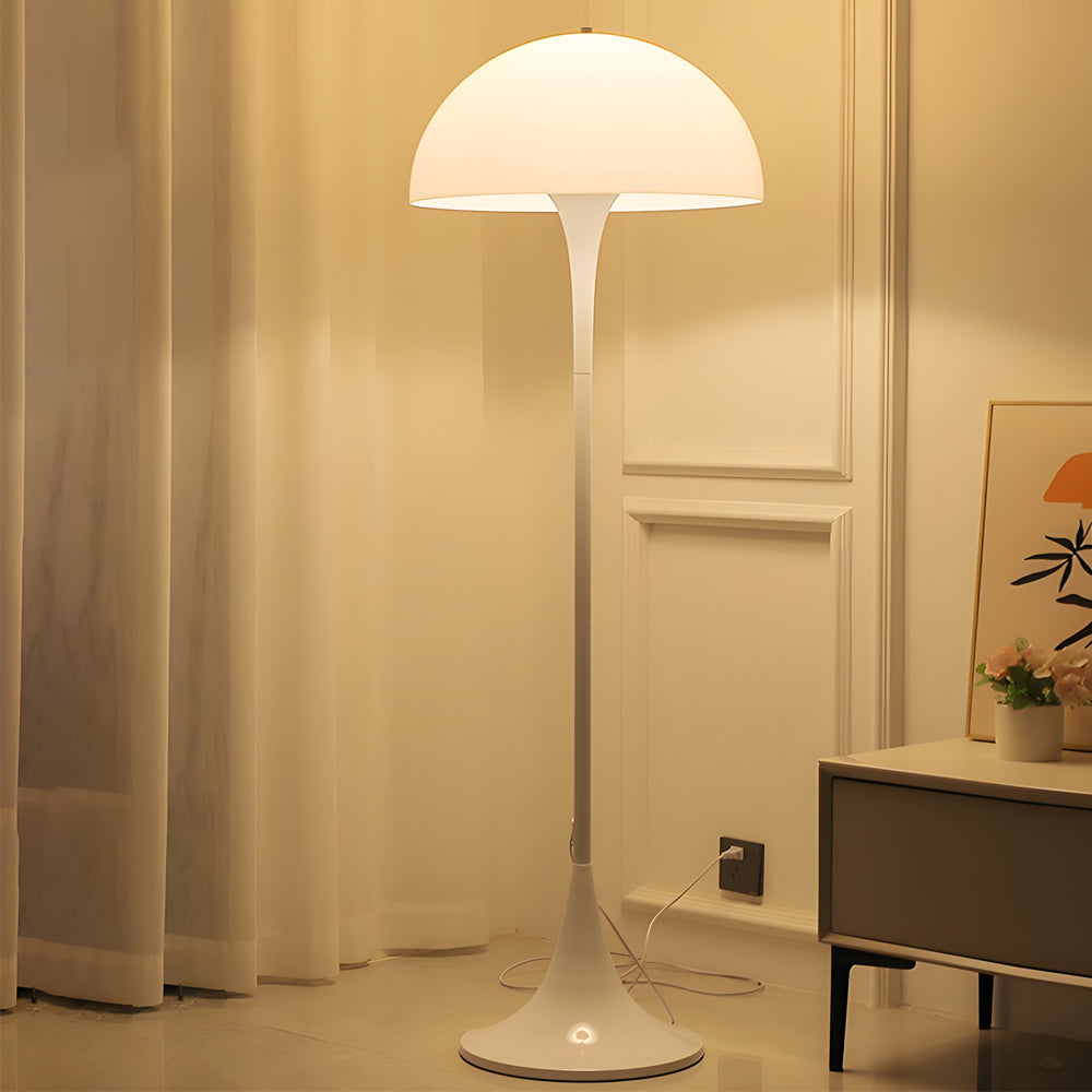 Modern Mushroom Floor Lamp with Dimmable 3-Color Temperature – Stylish Dome Design 2