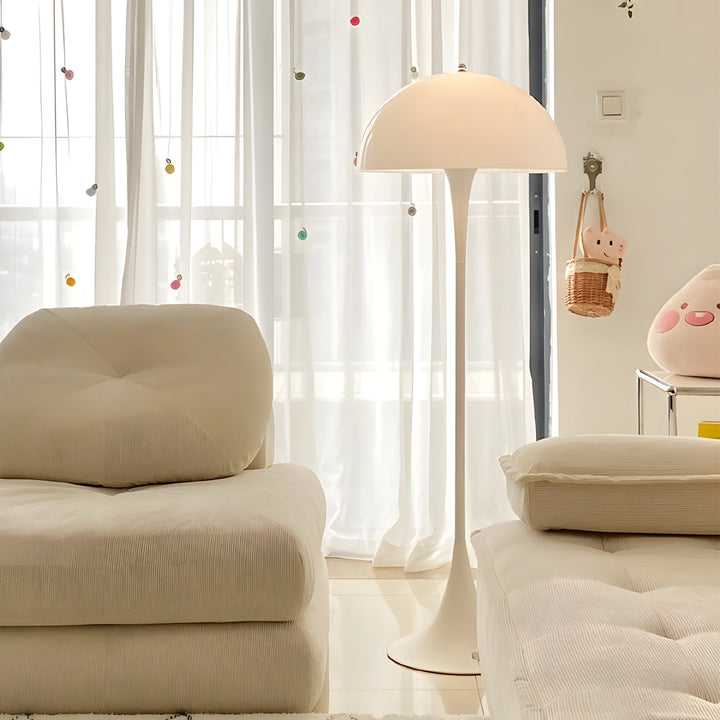 Modern Mushroom Floor Lamp with Dimmable 3-Color Temperature – Stylish Dome Design 3