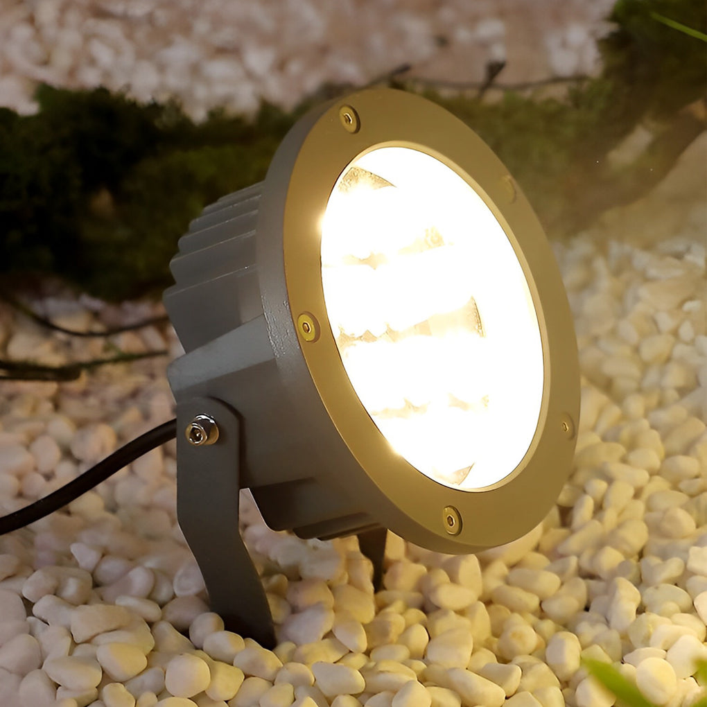 Modern Outdoor LED Spotlights – Energy Efficient Garden Lighting in Black 1