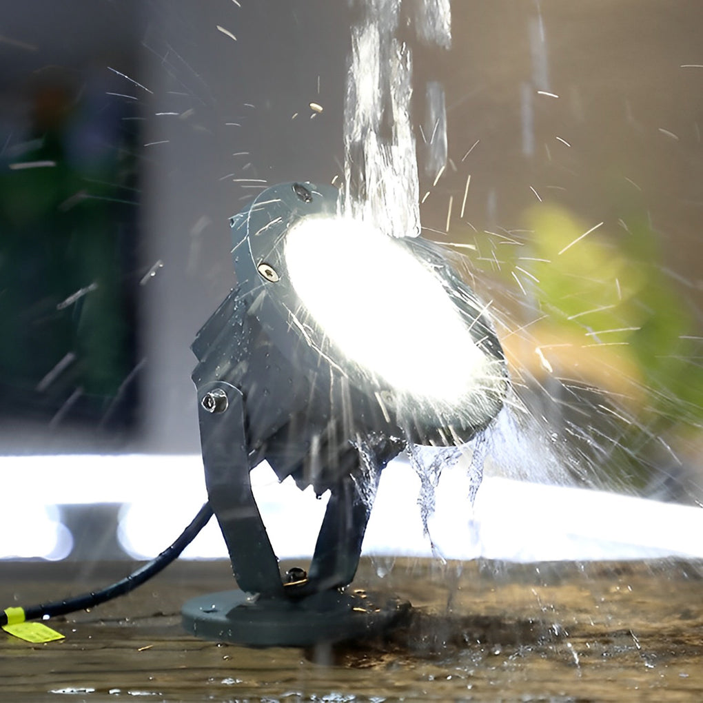 Modern Outdoor LED Spotlights – Energy Efficient Garden Lighting in Black 3