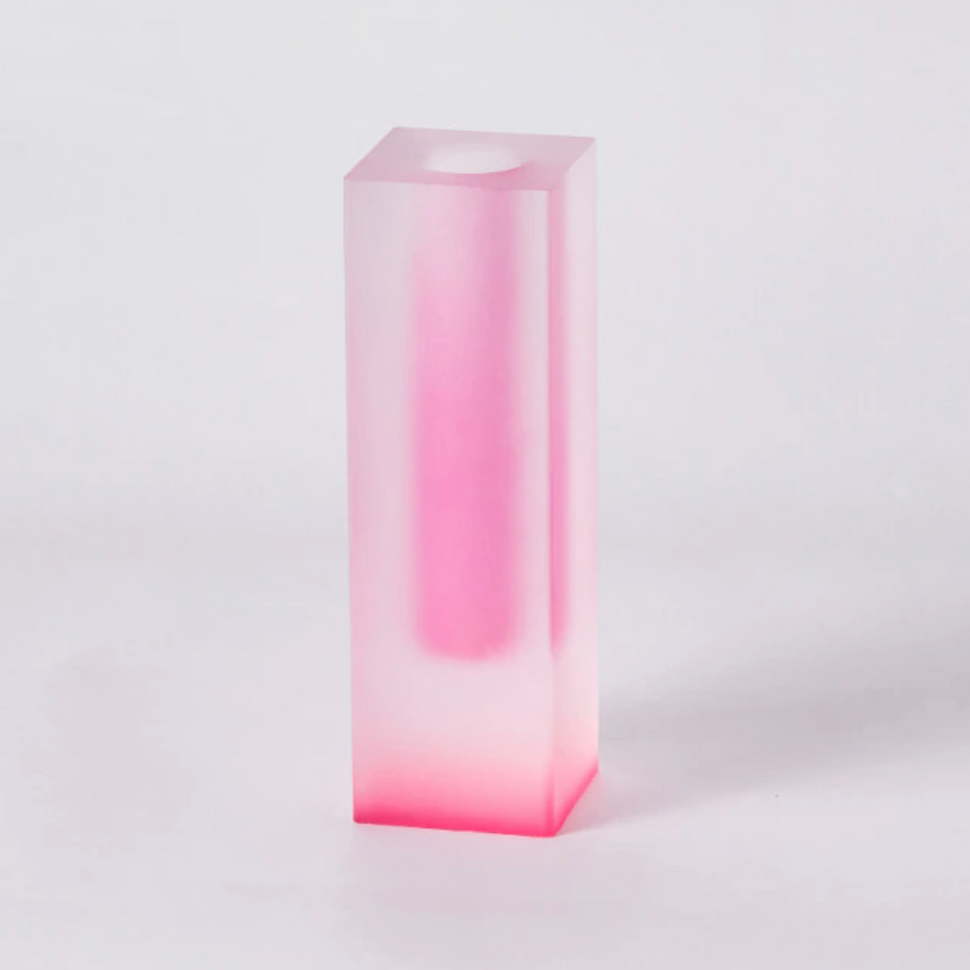 Modern Prism Acrylic Vase – Colorful Desktop Organizer for Floral Displays 11