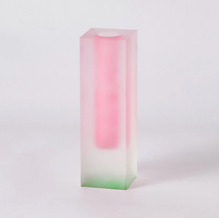 Modern Prism Acrylic Vase – Colorful Desktop Organizer for Floral Displays 19