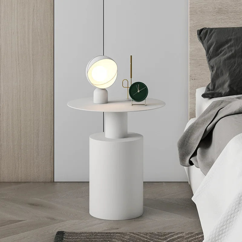 Modern Round Side Table with Minimalist Design – Versatile Accent Table for Bedroom and Living Room 1