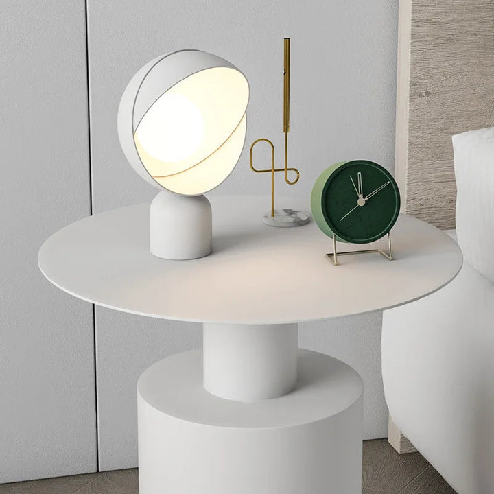 Modern Round Side Table with Minimalist Design – Versatile Accent Table for Bedroom and Living Room 5