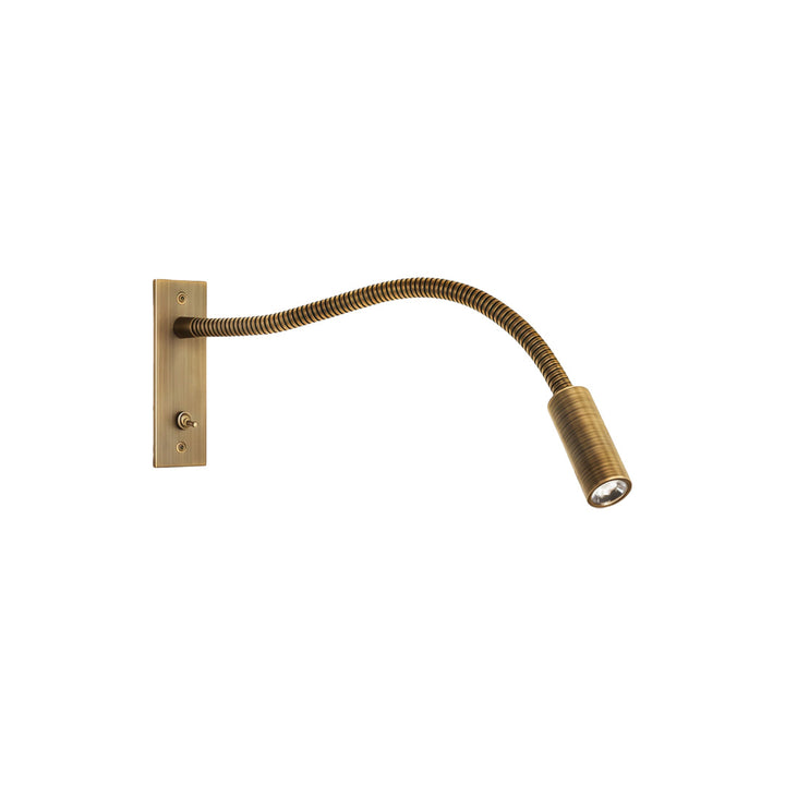 Modern Swing Arm Wall Light Sconce with 360° Adjustable LED – Black, Brushed Antique Copper, Satin Nickel 7