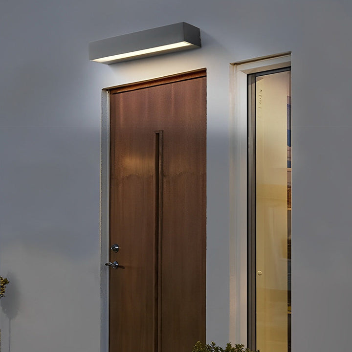 Modern Waterproof LED Porch Light Fixture – Minimalist Design with Four Length Options and Two Color Temperatures 5