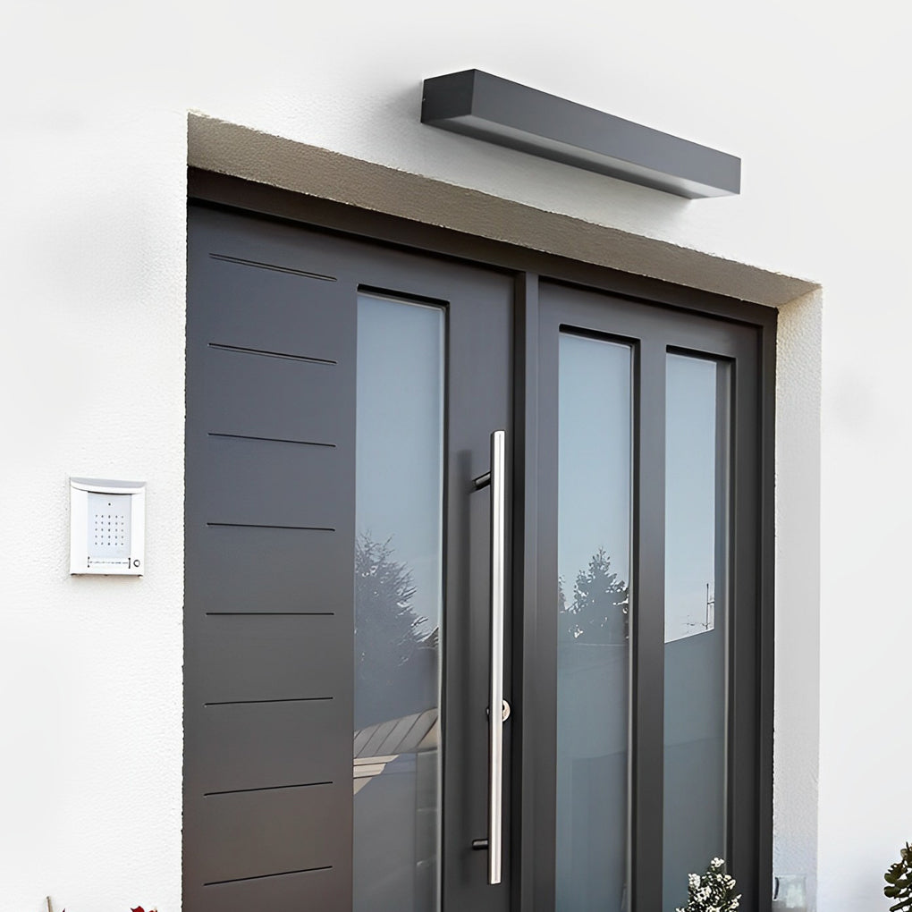 Modern Waterproof LED Porch Light Fixture – Minimalist Design with Four Length Options and Two Color Temperatures 6