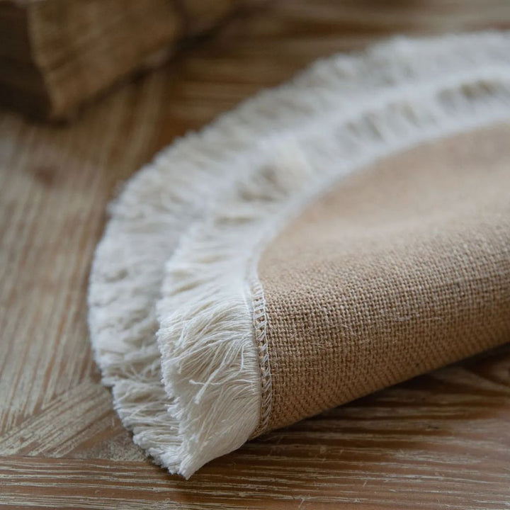Natural Jute Table Runner – Rustic Bohemian Elegance for Dining and Events 9