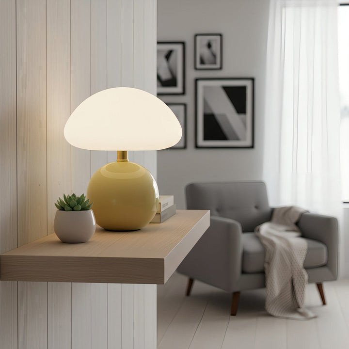 Nessino Table Lamp – Stylish Modern Desk Lamp with Warm Ambient Light for Bedroom and Living Room Decor 3