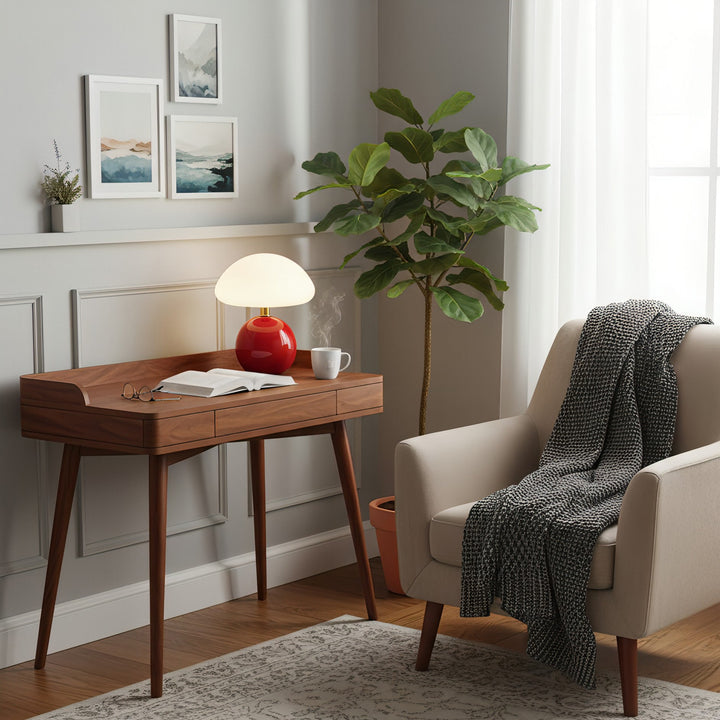 Nessino Table Lamp – Stylish Modern Desk Lamp with Warm Ambient Light for Bedroom and Living Room Decor 6